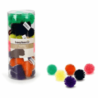 Beeztees kumiset kissan piikkipallot monessa värissä