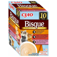 Ciao Bisque sosemainen täydennysravinto kissalle kanan makuisena