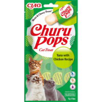 Churu Pops kissan herkkupatukka kanan ja tonnikalan maussa