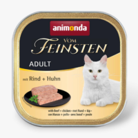 Kissan-ruokinta-Animonda-Vom-Feinsten-adult-nauta-kana-100g-laadukkaat-märkäruoat-kissoille-laadukas-kissan-ruoka-lemmikkitarvikkeet-lemmikkitarvike-yugie