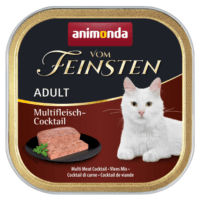 Animonda Vom Feinsten Monilihacocktail 100g kissan märkäruoka laadukkaaseen kissan ruokintaan.