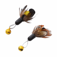 Minikokoiset kissanlelut jotka voi kiinnittää kissan onkileluun vaihtopääksi