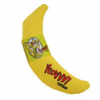 Yeowww! banaanin näköinen kissanminttulelu kissoille